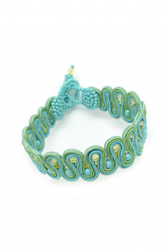 Mosaic Squiggle Bracelet Mosaic Squiggle Bracelet
